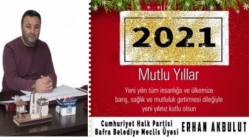 Erhan Akbulut’un Yeni Yıl Mesajı