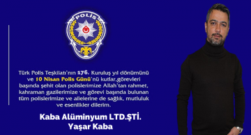 Yaşar Kaba’dan Polis Haftası Mesajı